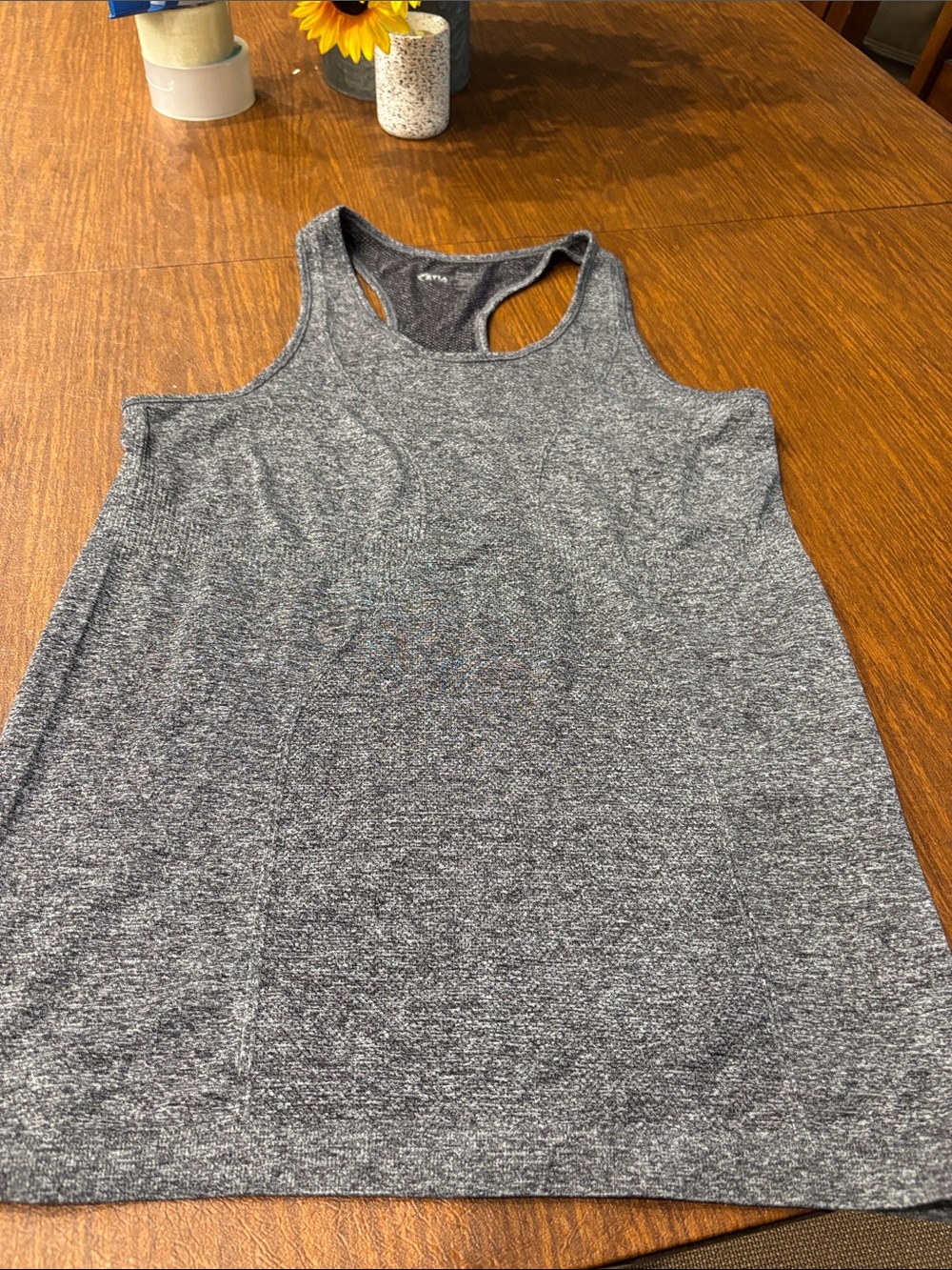 ZYIA Women’s Heather Gray Racerback Tank